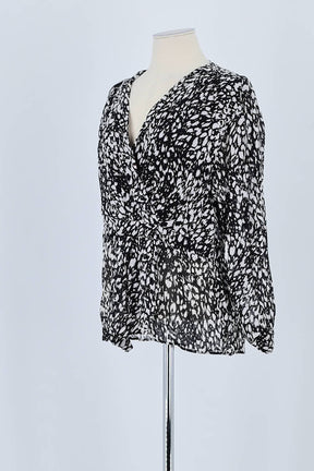 Blouse The Kooples Noir en Viscose