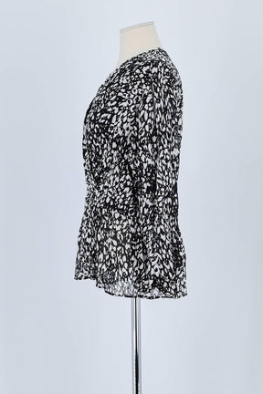 Blouse The Kooples Noir en Viscose