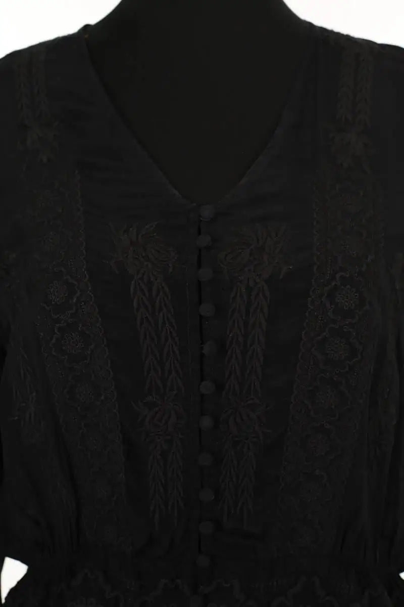 Blouse The Kooples Noir en Viscose