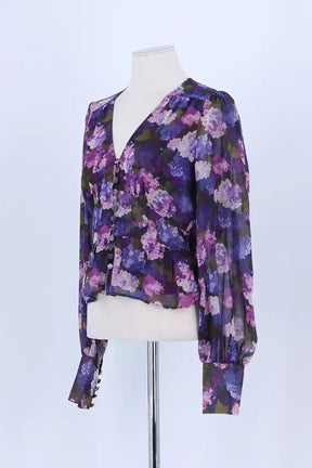 Blouse The Kooples Violet en Synthétique