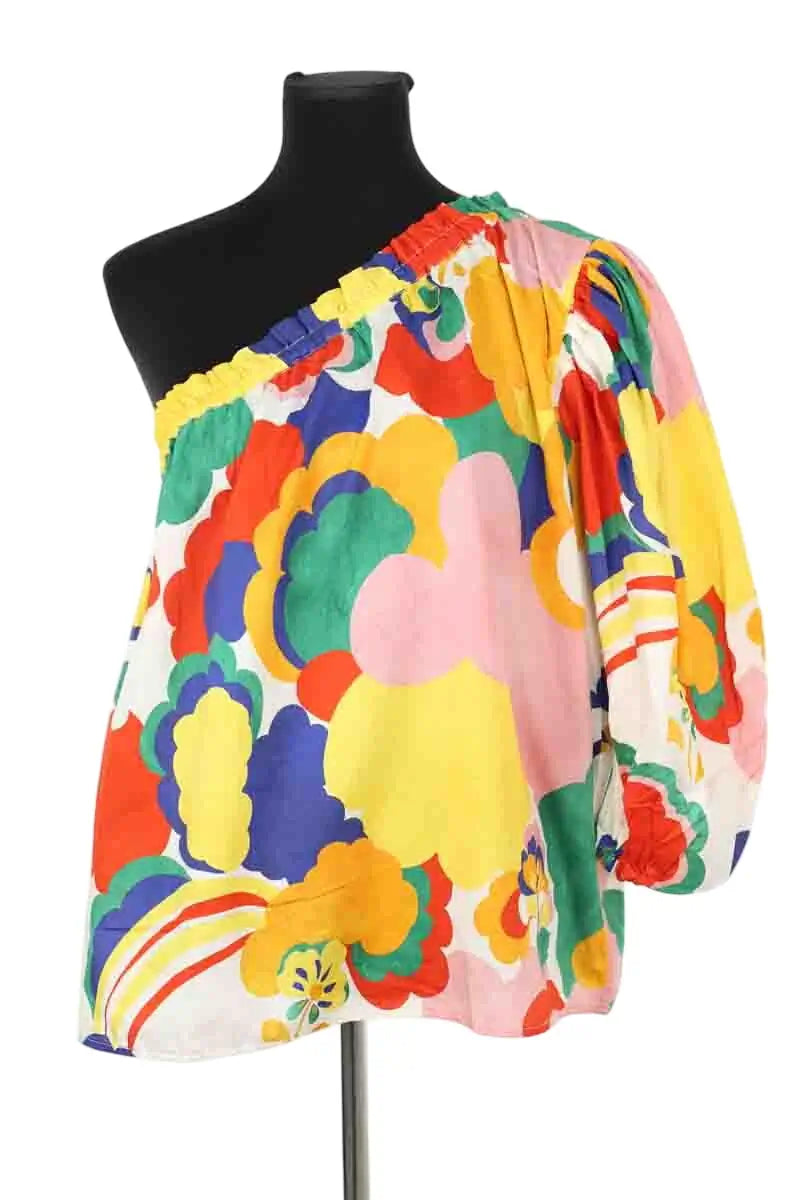 Blouse The Label Edition Multicolore en Coton, taille M - Seconde Main