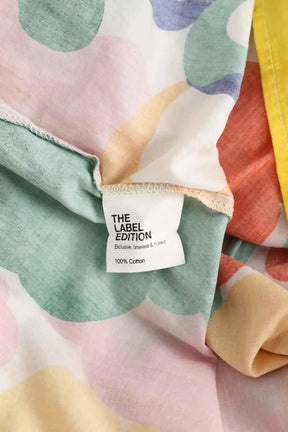 Blouse The Label Edition Multicolore en Coton