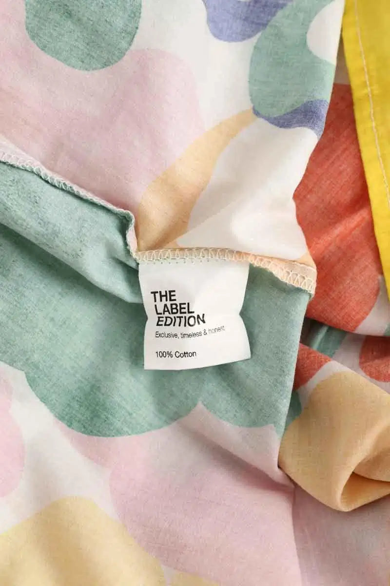 Blouse The Label Edition Multicolore en Coton