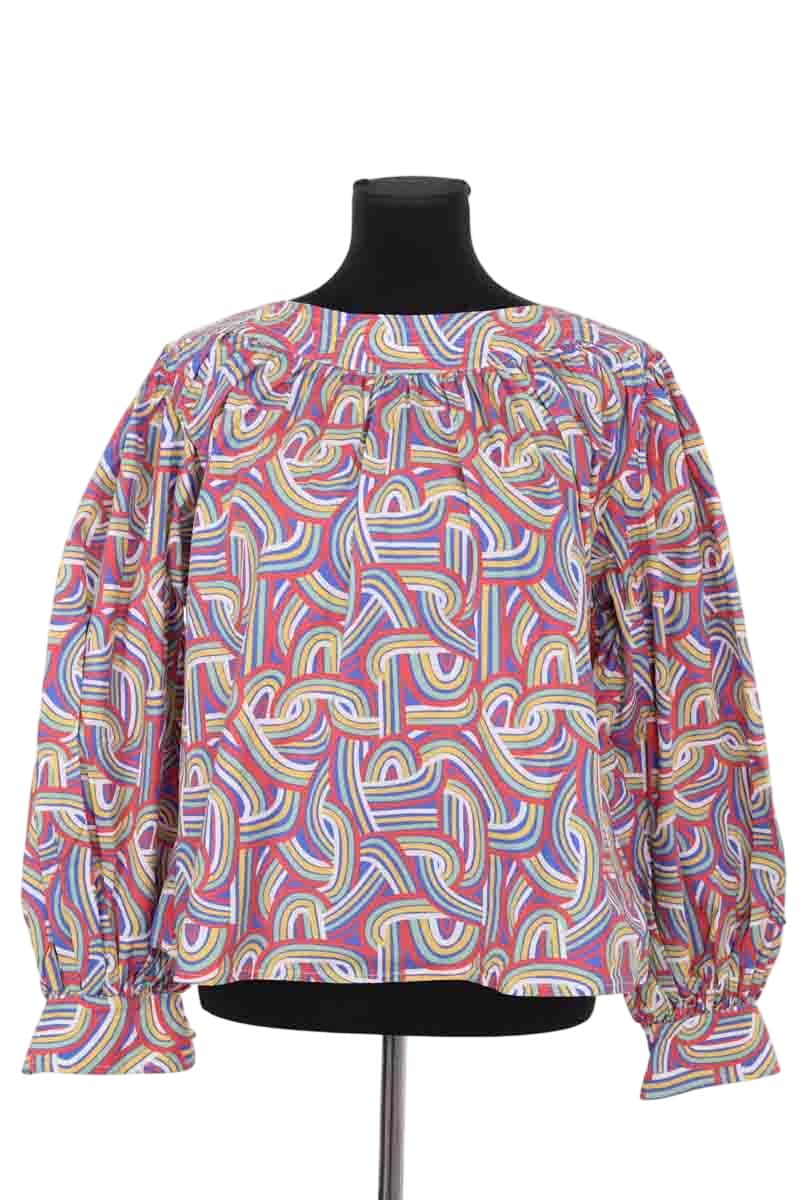 Blouse The Label Edition Multicolore en Coton, taille S - Seconde Main