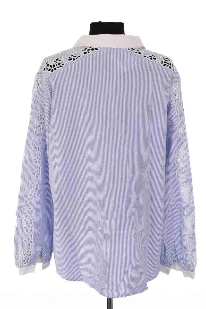 Blouse Tommy Hilfiger Bleu en Coton