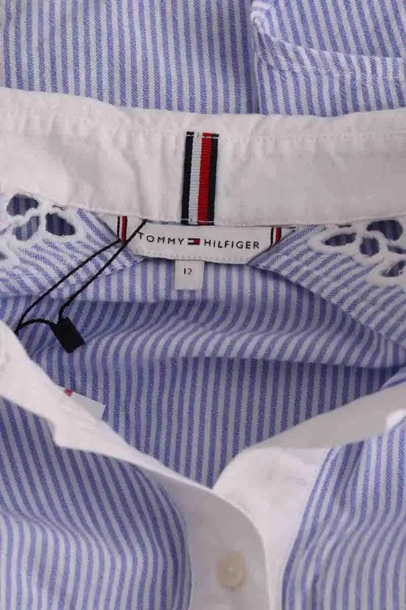 Blouse Tommy Hilfiger Bleu en Coton