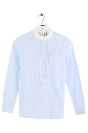 Blouse Tory Burch Bleu en Coton, taille XS - Seconde Main