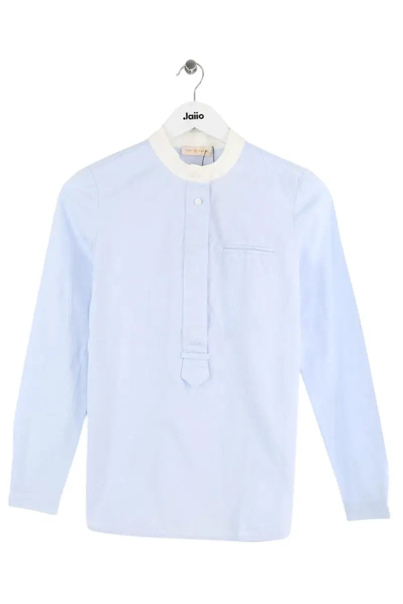 Blouse Tory Burch Bleu en Coton, taille XS - Seconde Main