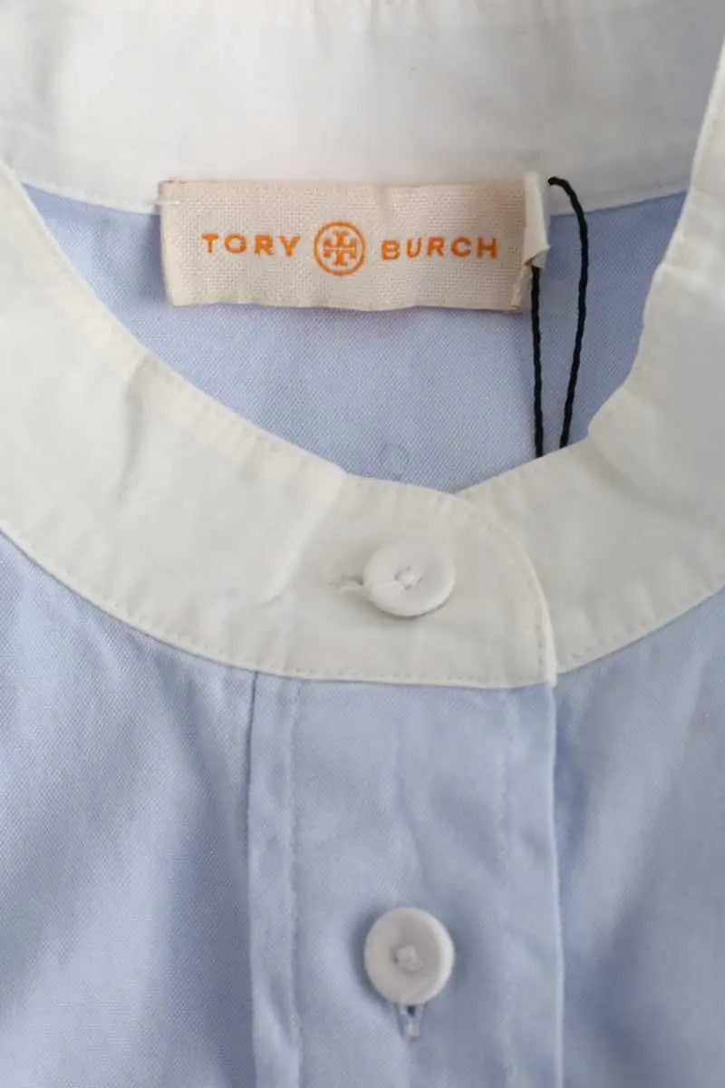 Blouse Tory Burch Bleu en Coton