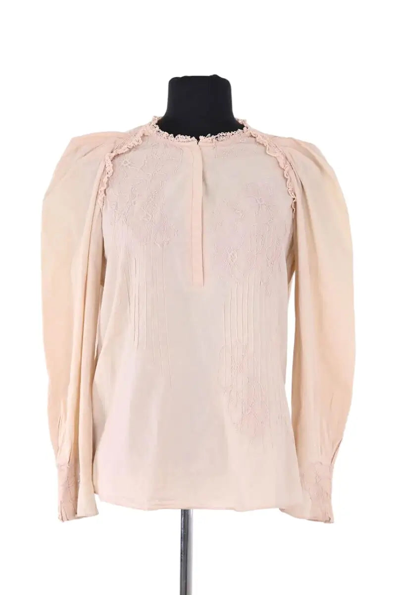 Blouse Vanessa Bruno Beige en Coton, taille S - Seconde Main