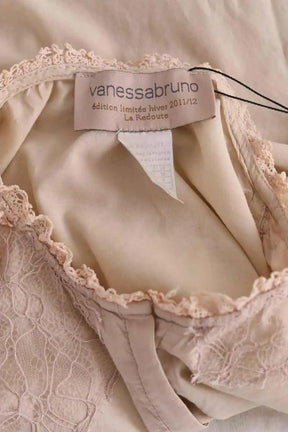 Blouse Vanessa Bruno Beige en Coton