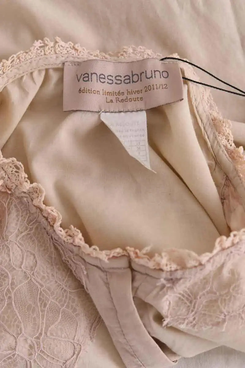 Blouse Vanessa Bruno Beige en Coton