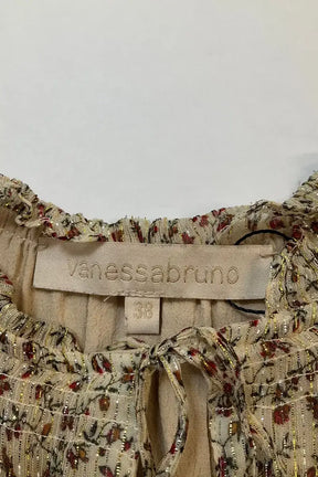 Blouse Vanessa Bruno Beige en Viscose