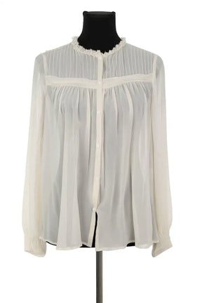Blouse Vanessa Bruno Ecru en Soie, taille M - Seconde Main