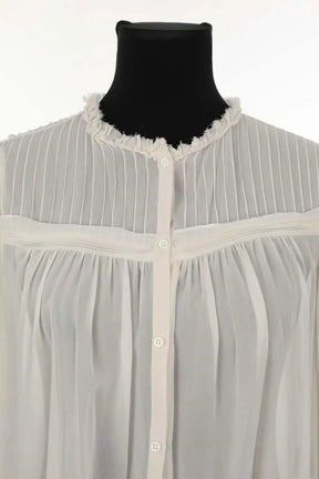 Blouse Vanessa Bruno Ecru en Soie