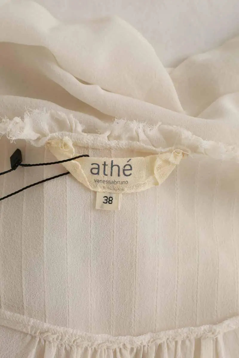 Blouse Vanessa Bruno Ecru en Soie
