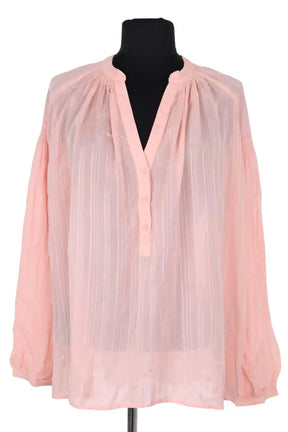Blouse Vanessa Bruno Rose en Lin, taille M - Seconde Main