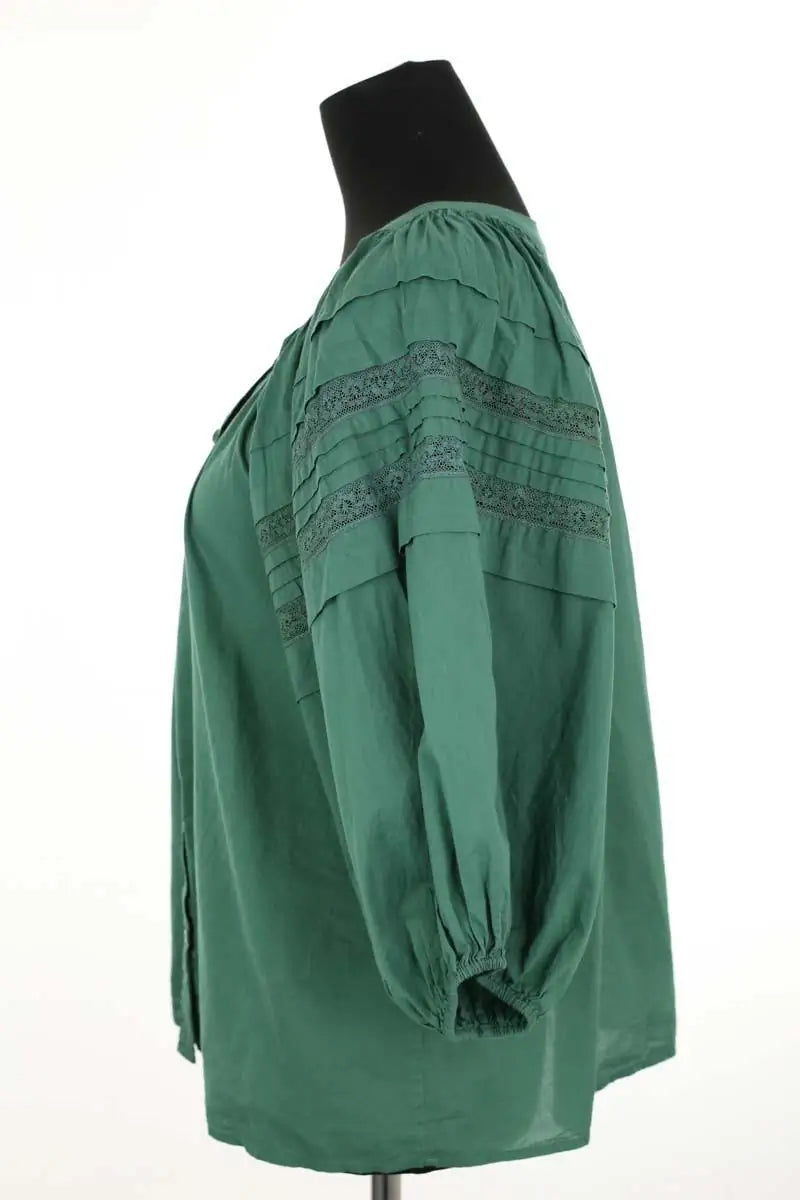 Blouse Vanessa Bruno Vert en Coton