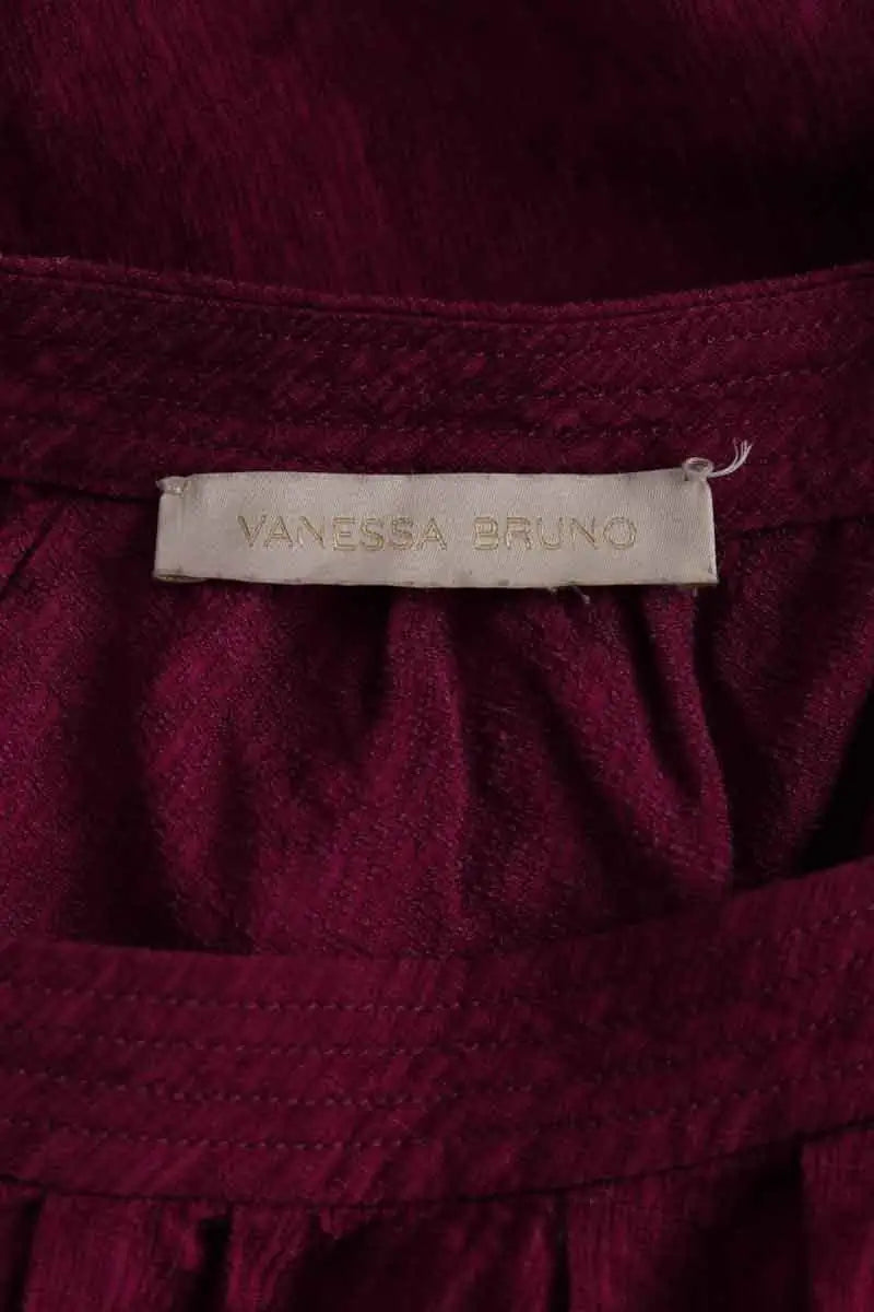 Blouse Vanessa Bruno Violet en Viscose