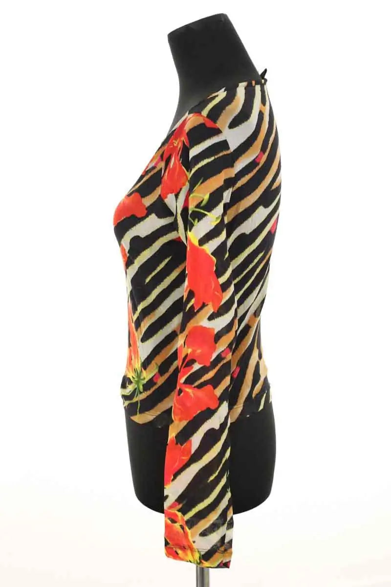 Blouse Versace Multicolore en Polyamide