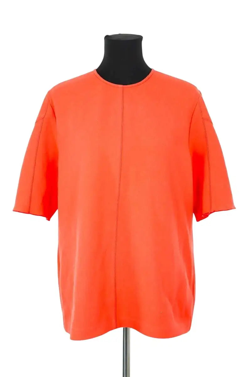 Blouse Victoria Beckham Orange en Synthétique, taille XL - Seconde Main
