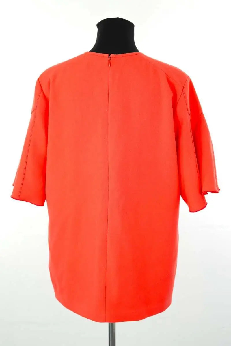 Blouse Victoria Beckham Orange en Synthétique