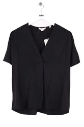 Blouse Vince Noir en Coton, taille S - Seconde Main