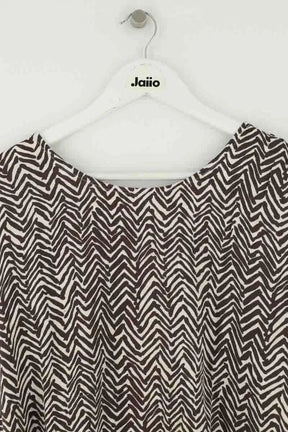 Blouse Vintage Marron en Viscose