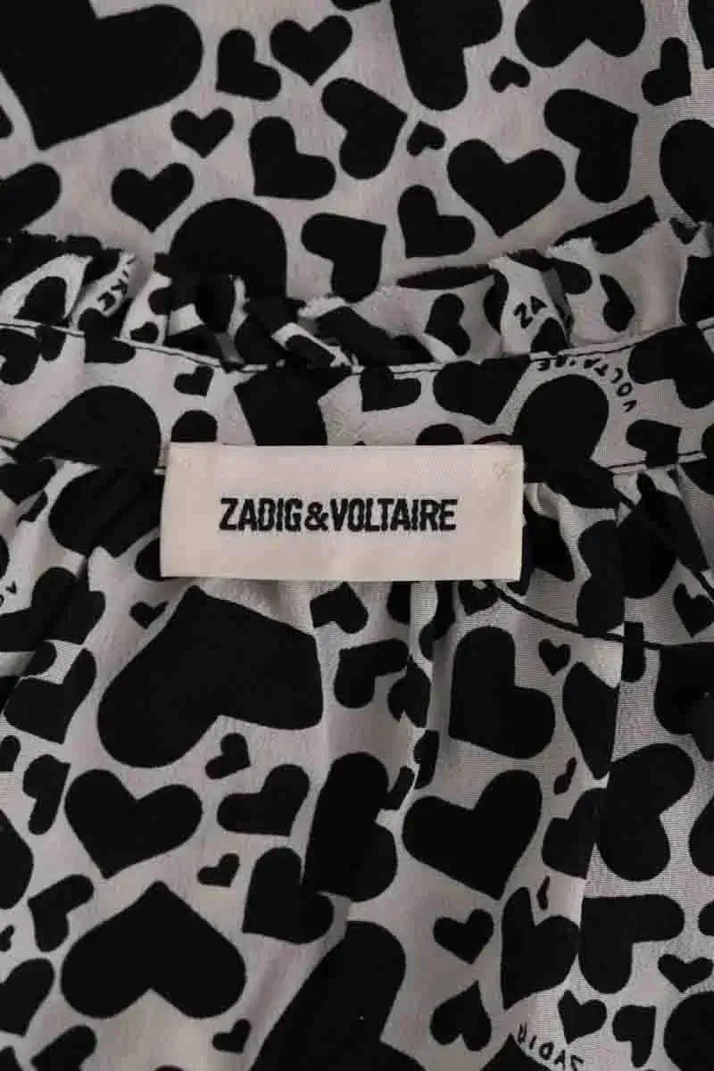Blouse Zadig & Voltaire Blanc en Soie