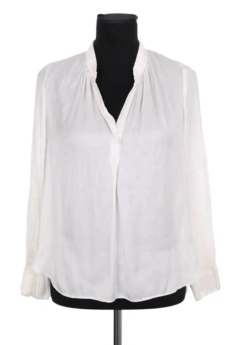 Blouse Zadig & Voltaire Blanc en Synthétique, taille XS - Seconde Main