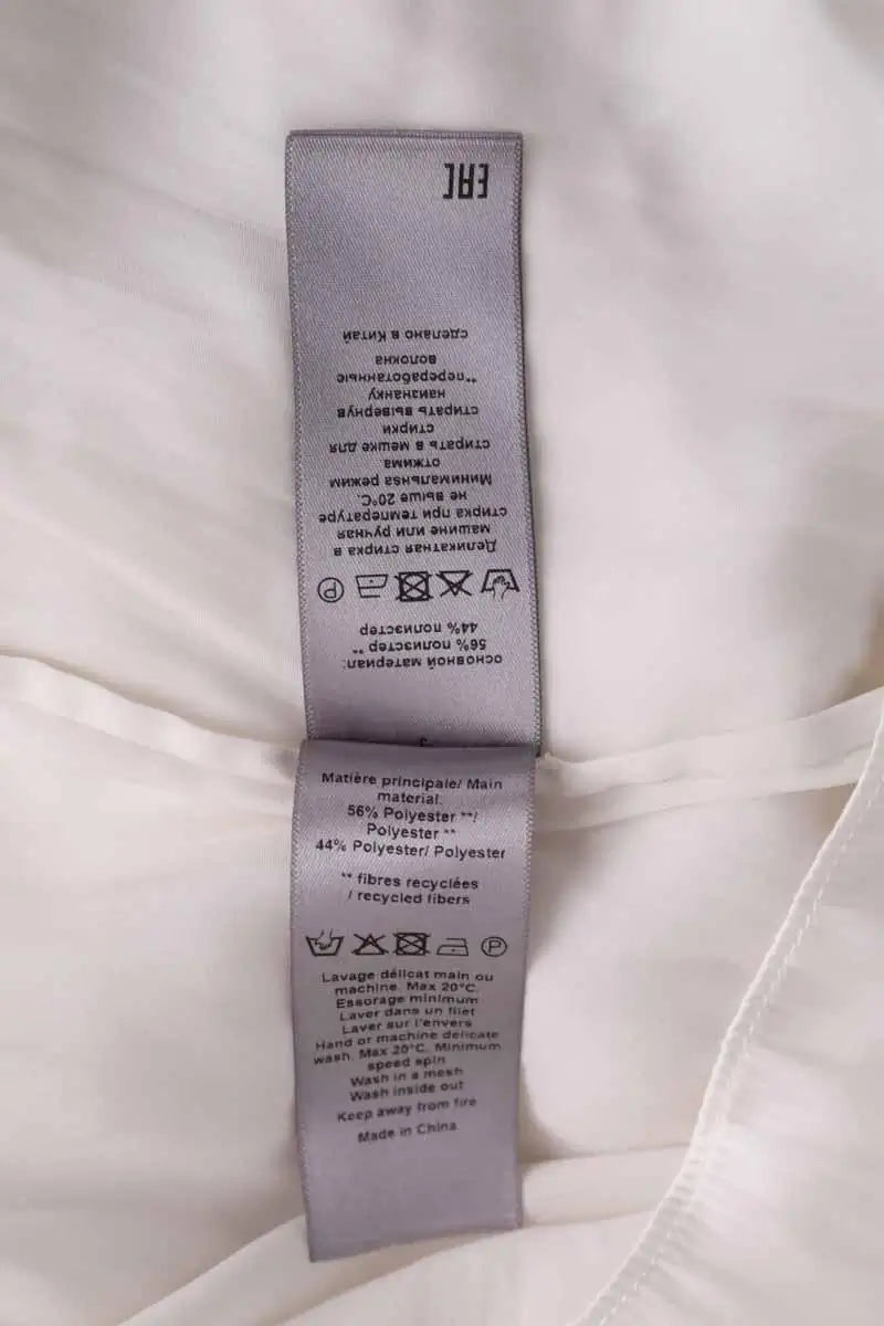 Blouse Zadig & Voltaire Blanc en Synthétique