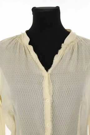 Blouse Zadig & Voltaire Jaune en Soie
