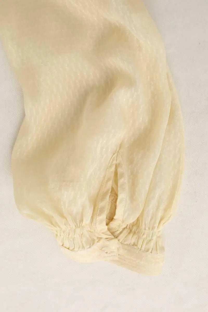 Blouse Zadig & Voltaire Jaune en Soie