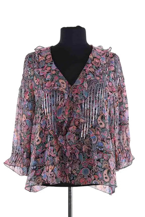 Blouse Zadig & Voltaire Multicolore en Synthétique, taille XS - Seconde Main