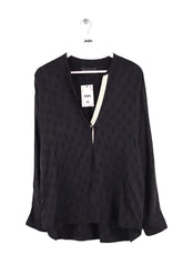 Blouse Zadig & Voltaire Noir en Soie, taille L - Seconde Main