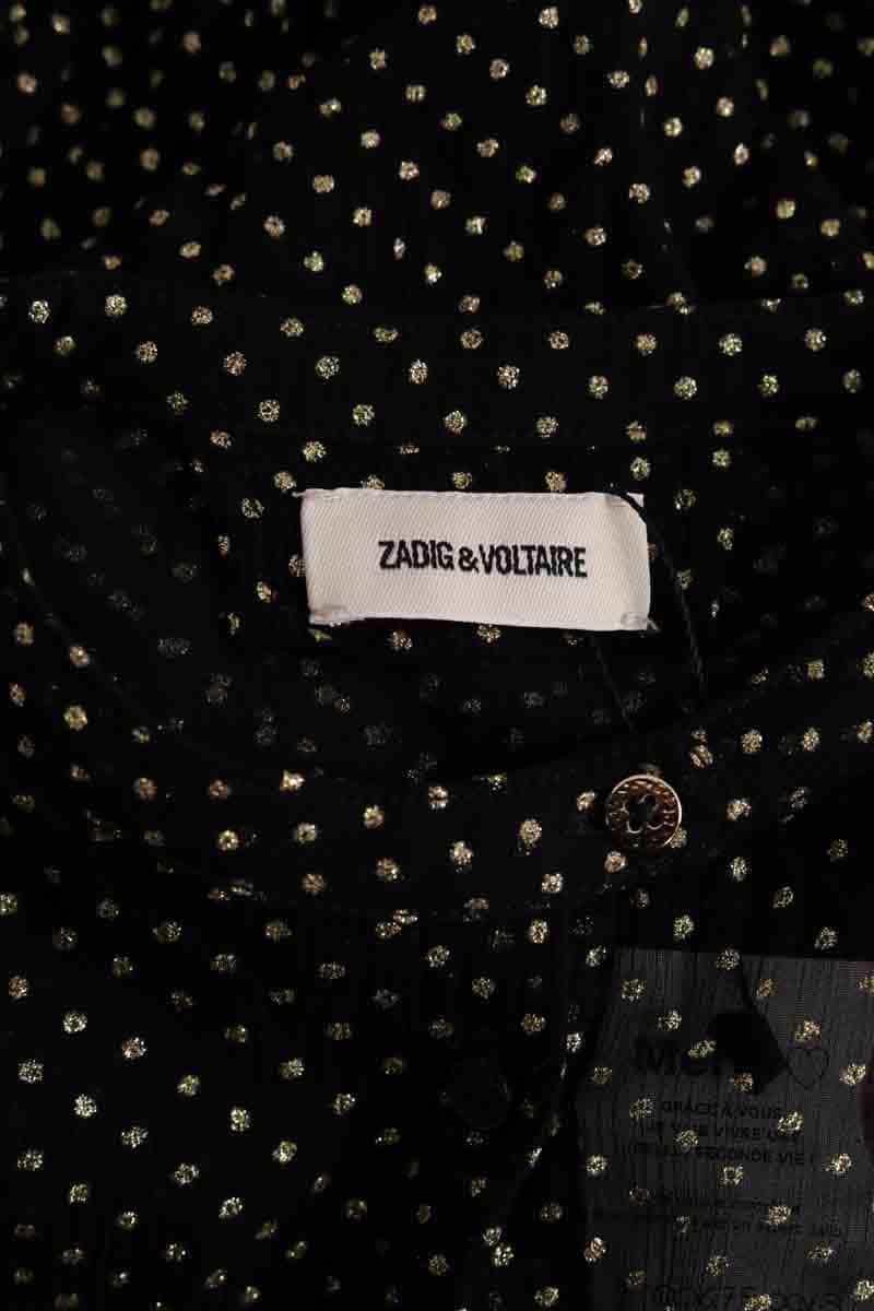 Blouse Zadig & Voltaire Noir en Synthétique