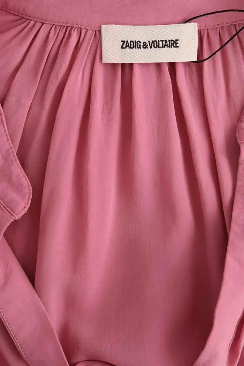 Blouse Zadig & Voltaire Rose en Synthétique
