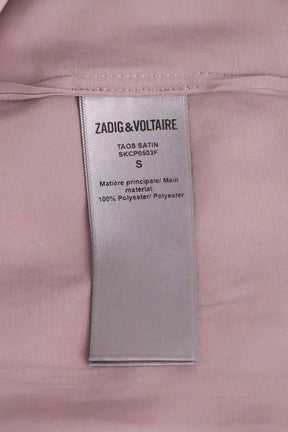 Blouse Zadig & Voltaire Rose en Synthétique