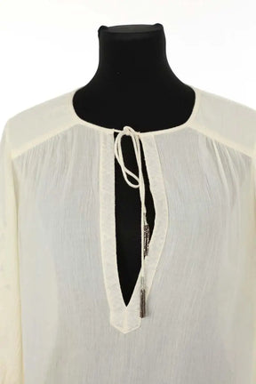 Blouse Zadig & Voltaire Twist Ecru en Coton
