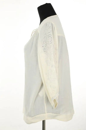 Blouse Zadig & Voltaire Twist Ecru en Coton