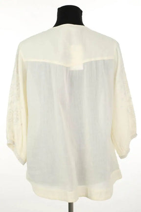 Blouse Zadig & Voltaire Twist Ecru en Coton