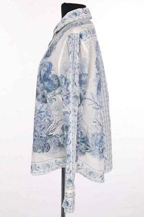 Blouse Zimmermann Bleu en Lin