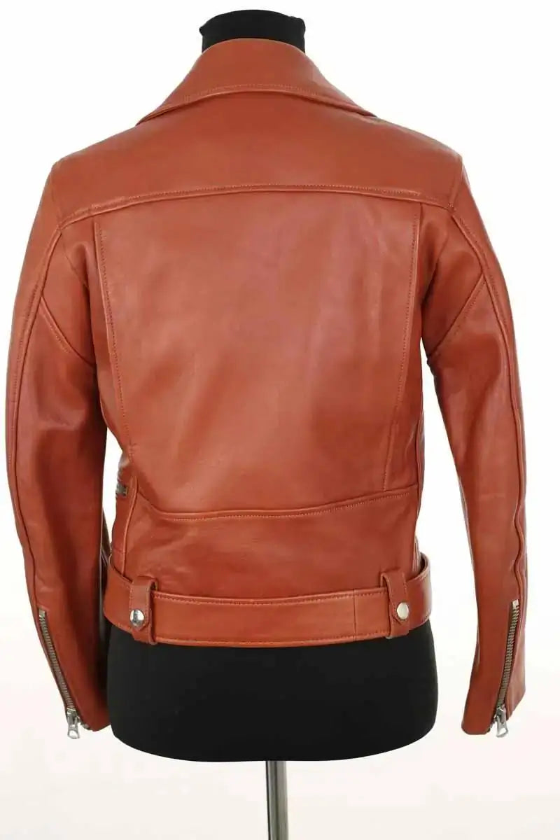 Blouson Acne Studios Marron en Cuir