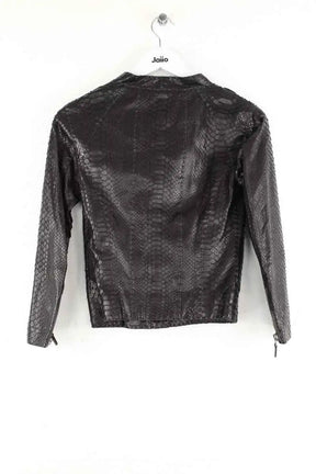 Blouson Adamo Noir en Cuirs exotiques