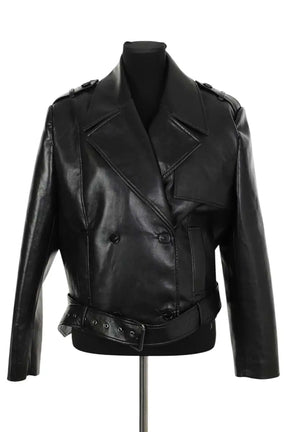 Blouson Anine Bing Greer Noir en Cuir, taille M - Seconde Main