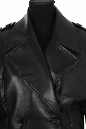 Blouson Anine Bing Greer Noir en Cuir