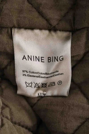 Blouson Anine Bing Kaki en Coton