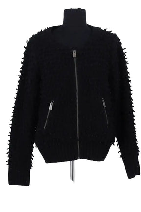 Blouson Anine Bing Noir en Laine, taille S - Seconde Main