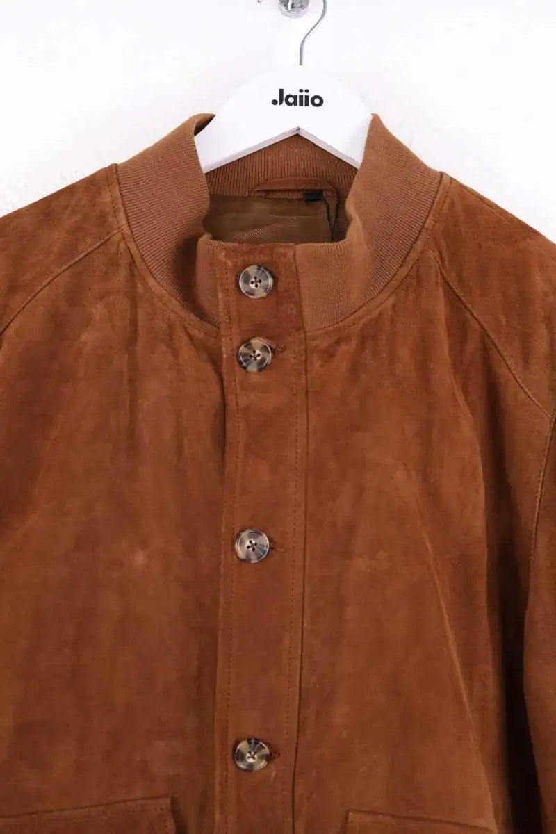 Blouson Balibaris Marron en Daim