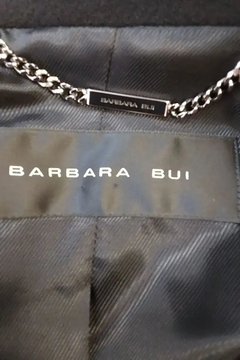 Blouson Barbara Bui Noir en Laine
